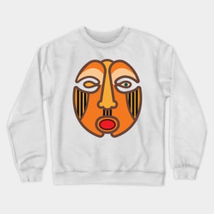 African mask #2 Crewneck Sweatshirt